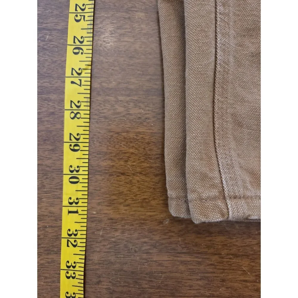 mens carhartt Utility pants Loose Original Fit 40x31 Brown 42x33 Canvas‎